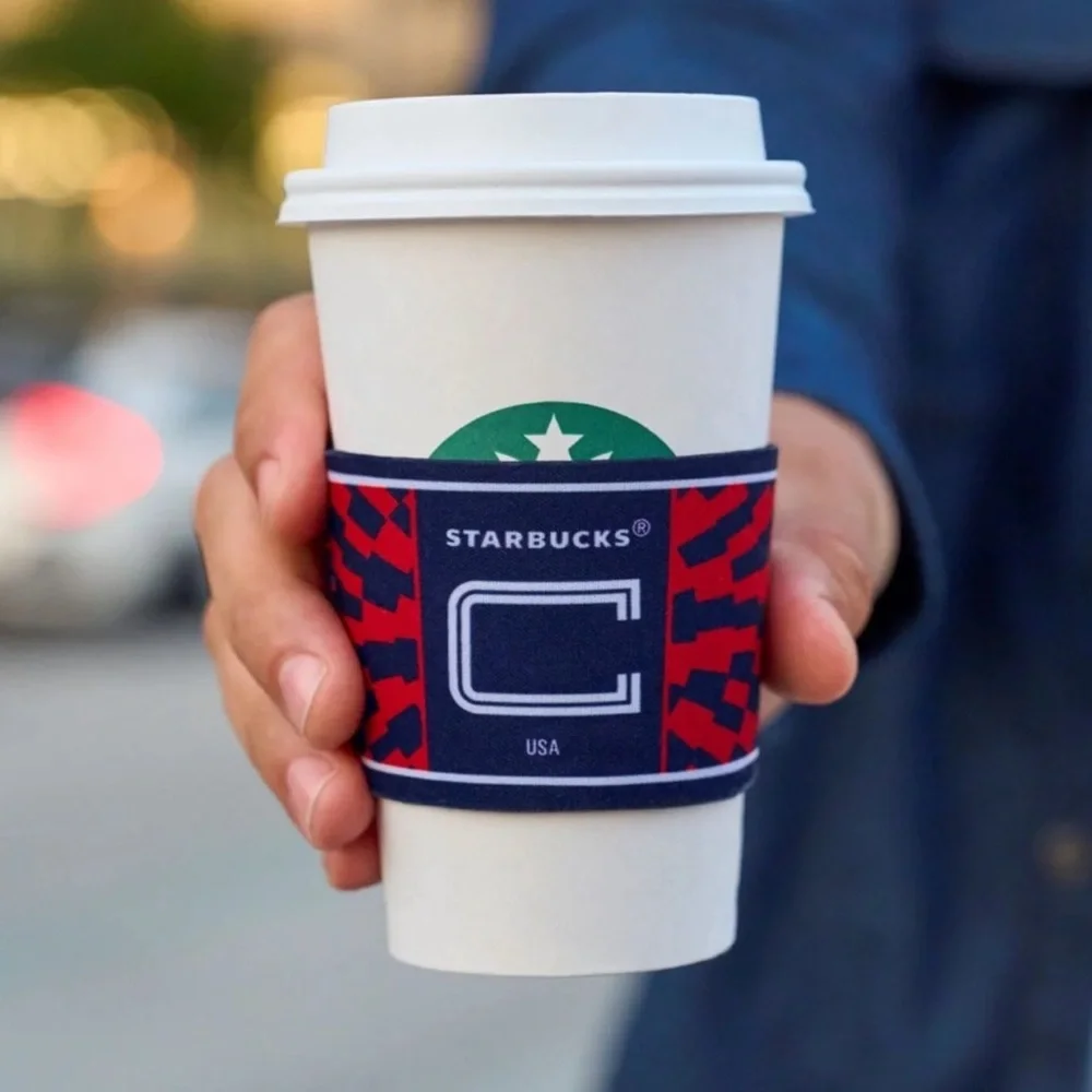 Starbucks limited soccer sleeve